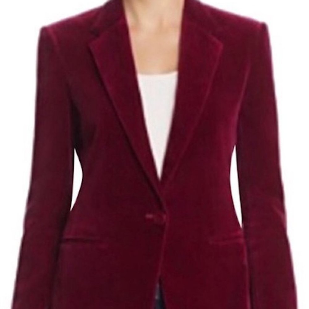 Theory Power Velvet Blazer